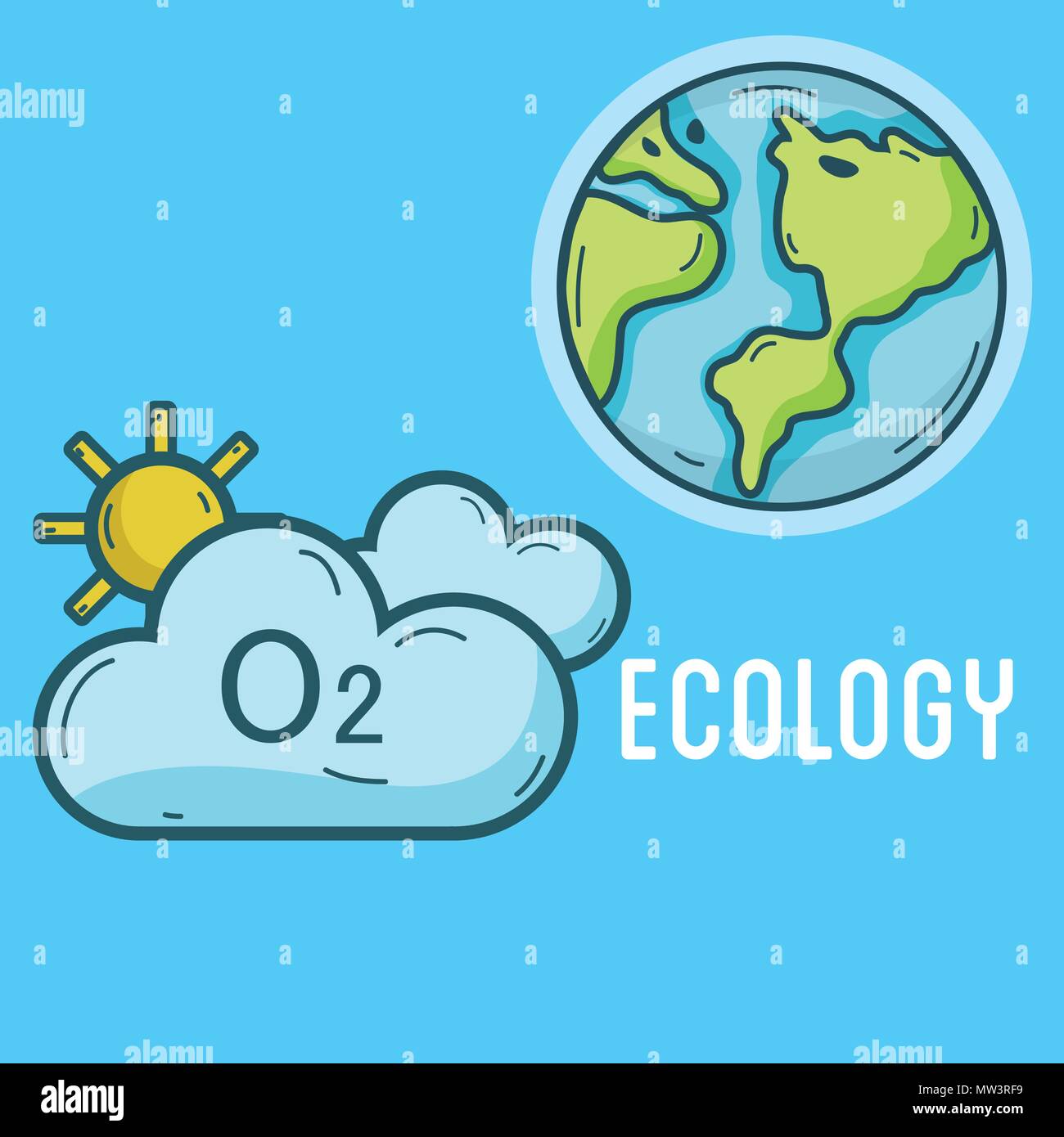 Ecology green world concept Stock Vector Image & Art - Alamy