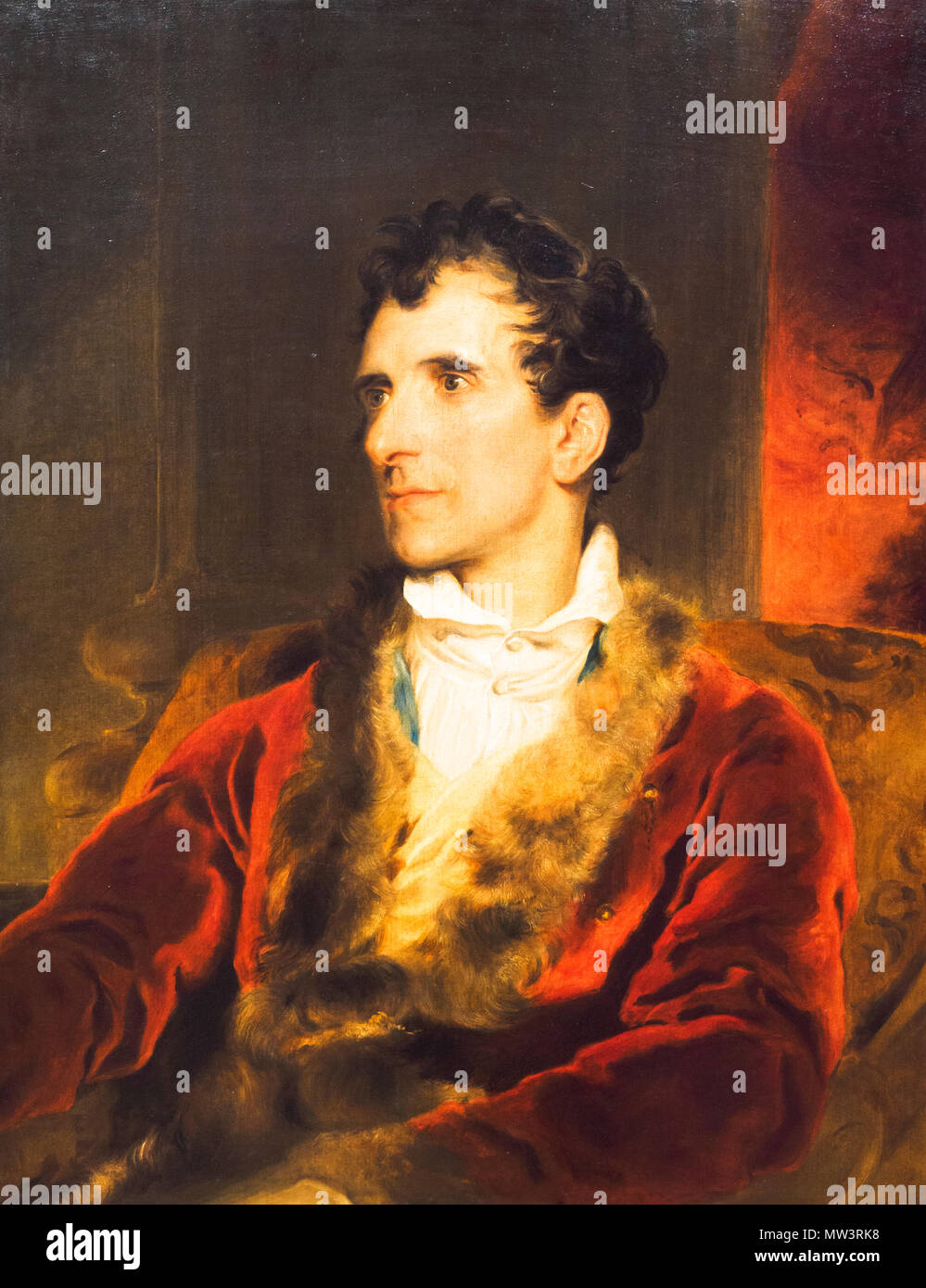 Antonio Canova (1757-1821) by Sir Thomas Lawrence (1769-1830) Stock Photo
