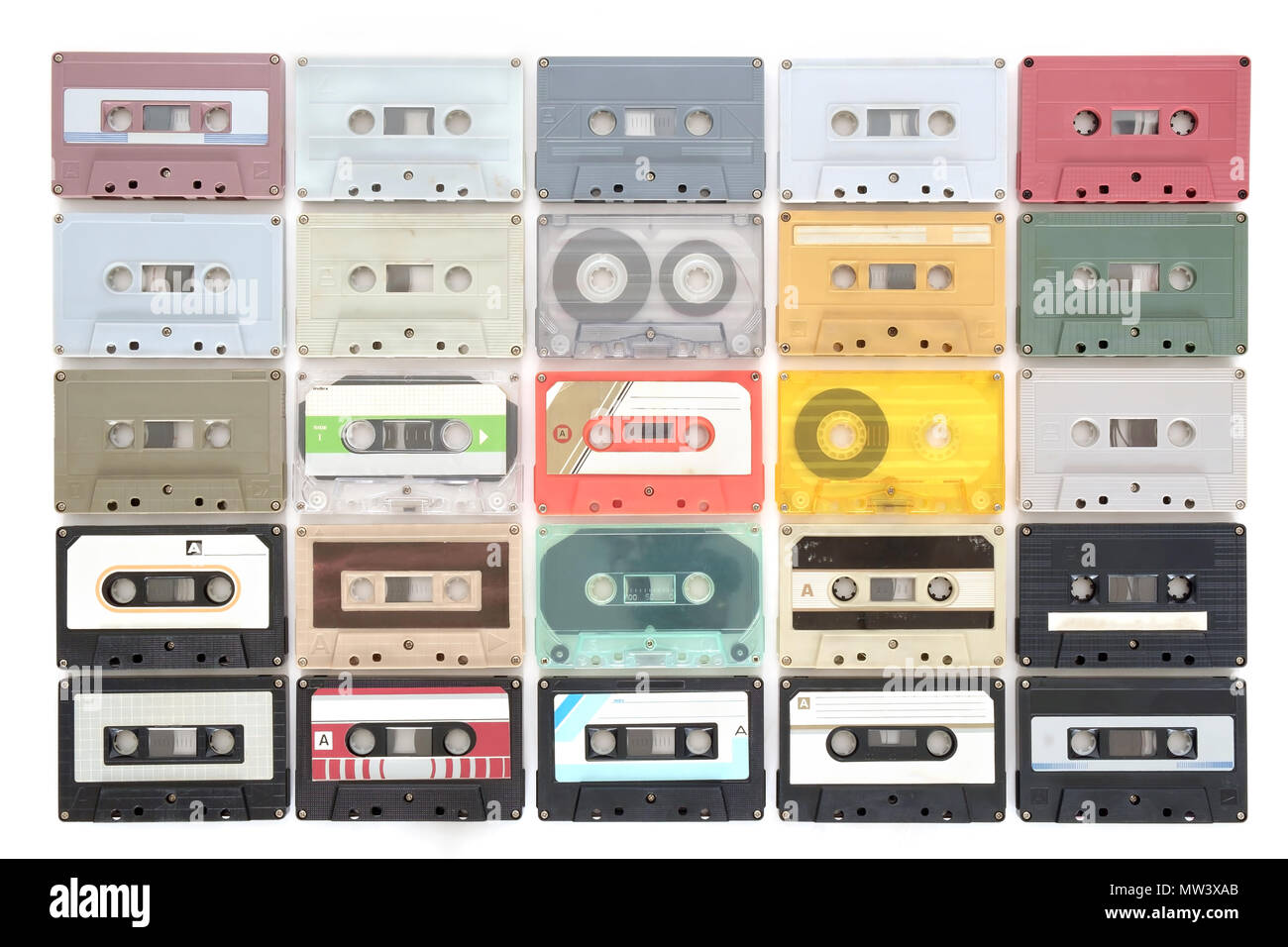 Retro cassette tape Cut Out Stock Images & Pictures Alamy