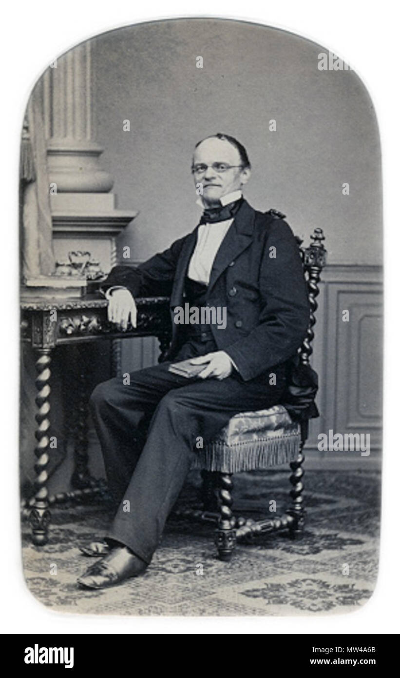 . Theodor Hermann Schletter (1816–1873) . before 1873. Unknown 546 Theodor Hermann Schletter Stock Photo