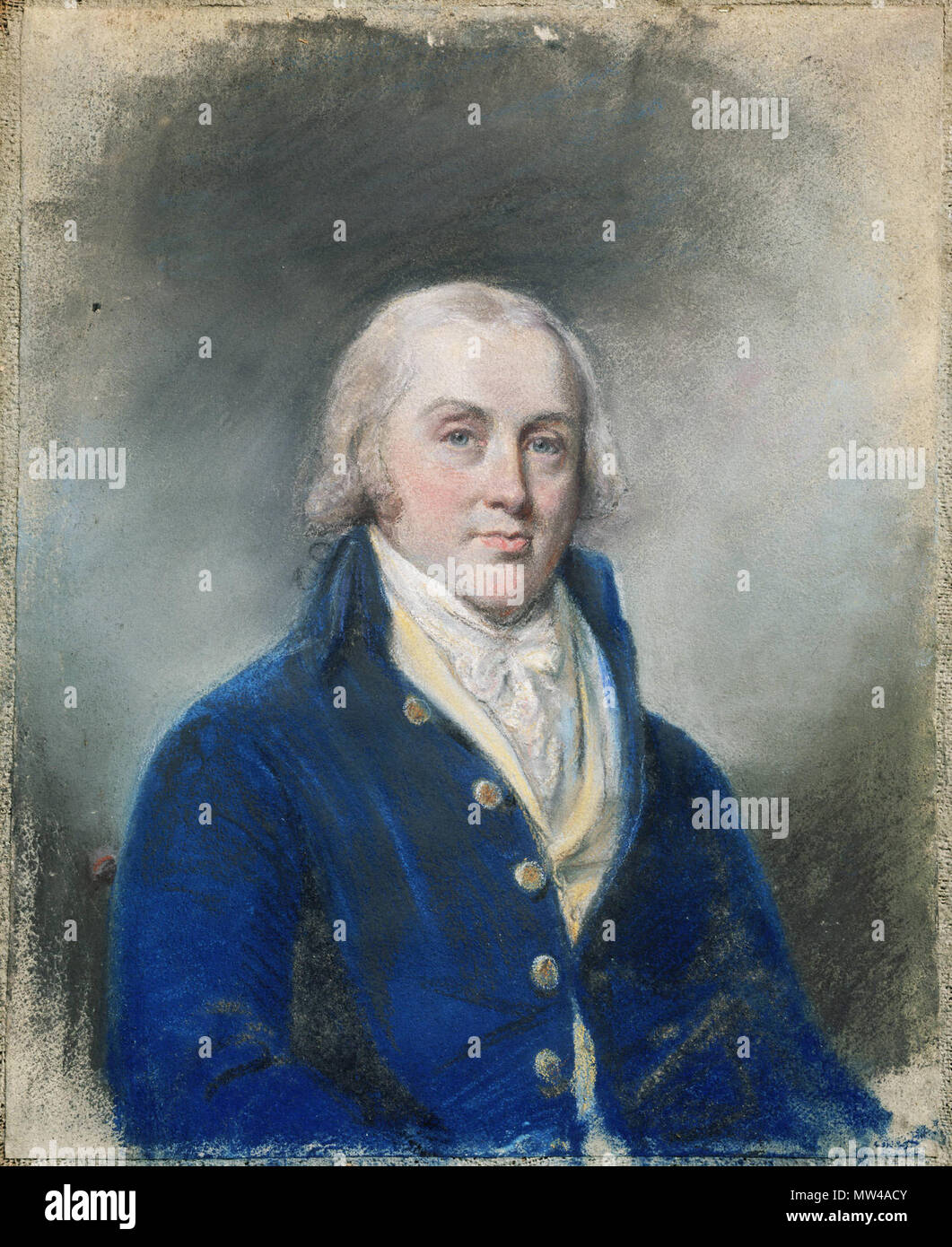 .  English: James Sharples, British, 1752–1811 James Madison, Class of 1771 (1751-1836) Pastel on laid (?) paper mounted to canvas 26.5 x 21.4 cm. (10 7/16 x 8 7/16 in.) frame: 36.2 x 31.8 cm. (14 1/4 x 12 1/2 in.) Princeton University, presented in 1916 by a group of alumni PP170 . before 1811  6 1811, Sharples, James, James Madison Stock Photo