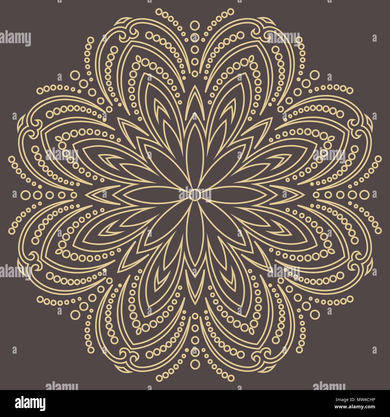 Elegant Vector Ornament in Classic Style Stock Vector Image & Art - Alamy