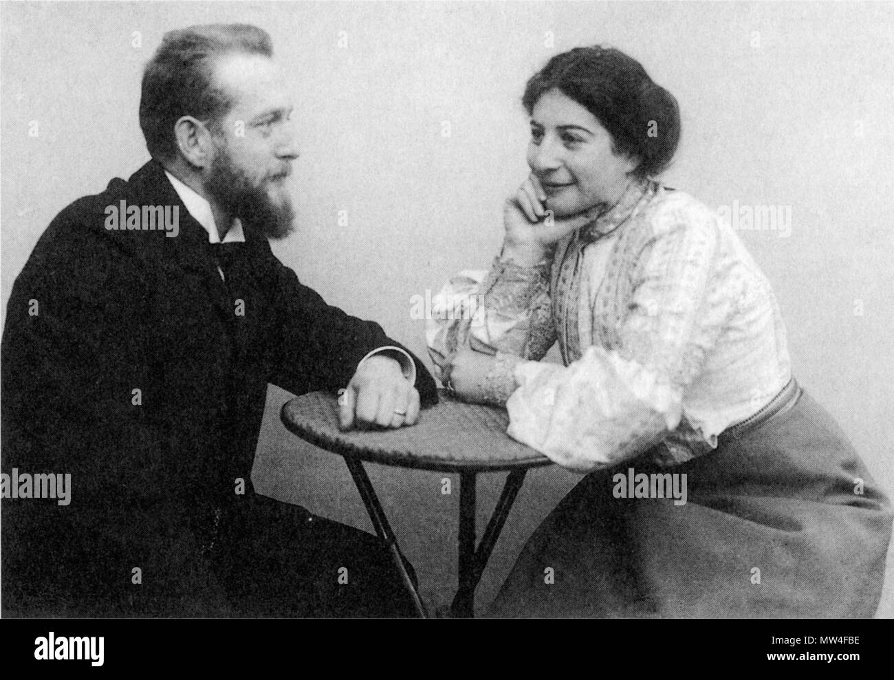 . English: Photograph of Otrto Magnus and his wife Traudl about 1905 . 15 November 2012, 13:37:35. Unknown 530 Rudolf and Traudl Stock Photo