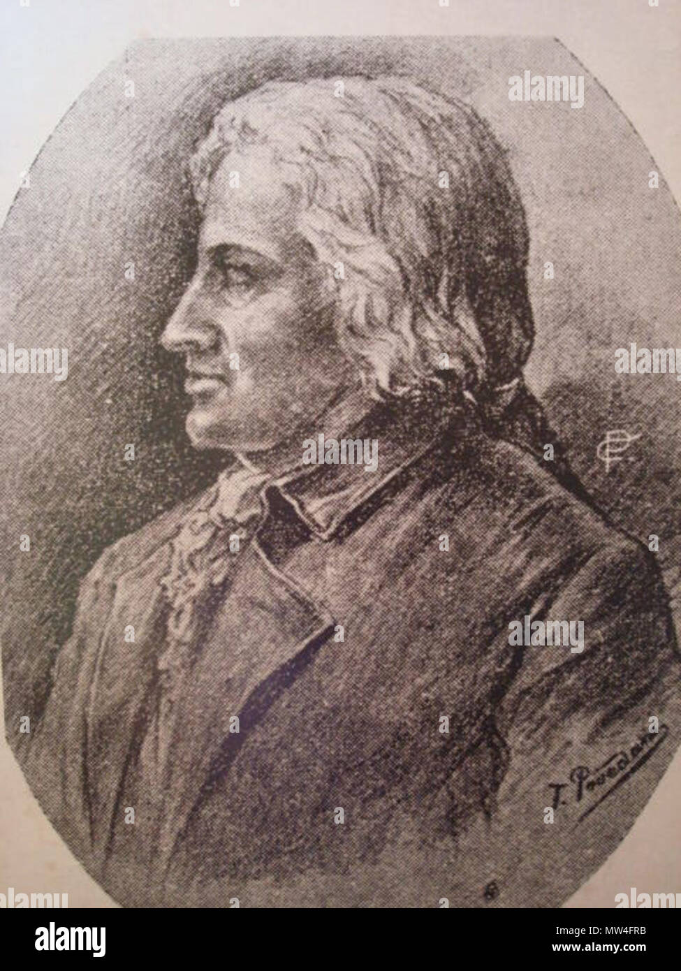 Español: Retrato a lápiz de Joaquín de Oreamuno de la Trinidad y ...