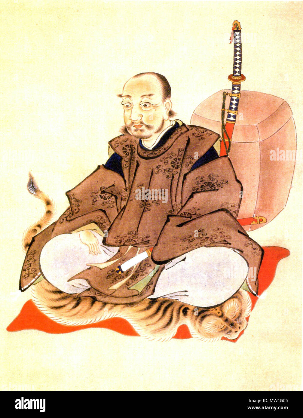 . 日本語 松平忠直の自画像。 . 1 January 2013. 松平忠直 406 Matsudaira Tadanao Stock