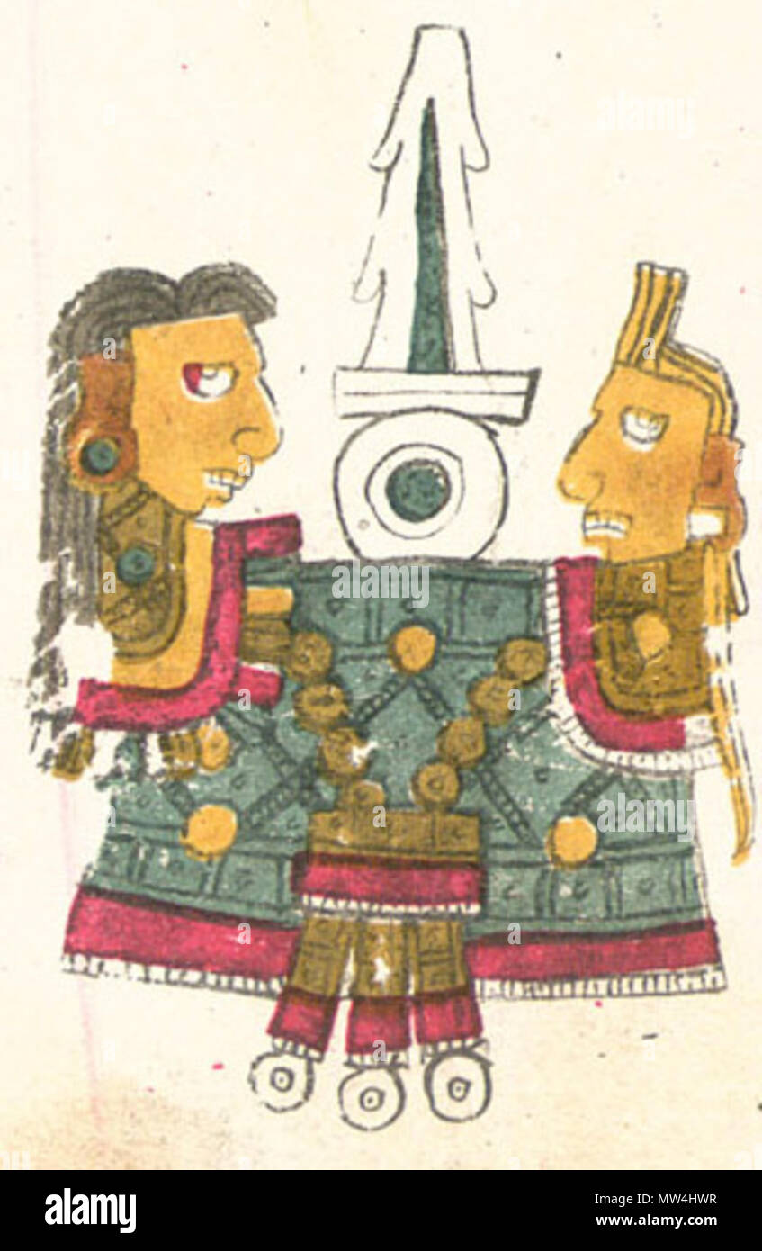 . English: Oxomoco & Cipactonal described in the Codex Borgia Español: Oxomoco & Cipactónal descritos en el Códice Borgia . Pre-Columbian. Unknown 461 Oxomoco &amp; Cipactonal Stock Photo