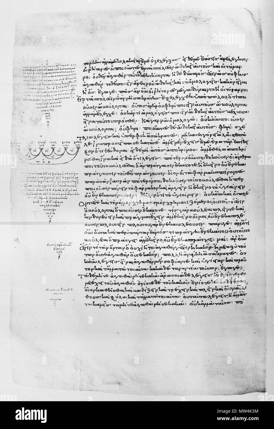 . English: Page of the Codex Oxoniensis Clarkianus 39 (Clarke Plato). Dialogue Gorgias. Deutsch: Seite des Codex Oxoniensis Clarkianus 39 (Clarke Plato). Dialog Gorgias. 895 AD.   Plato  (–427––347)       Alternative names Platon; Bolatu; Platonas; Platone; Aplaton; Aristocles  Description Greek philosopher and epigrammatist  Date of birth/death 427 BC 347 BC  Location of birth/death Classical Athens Classical Athens  Authority control  : Q859 VIAF: 108159964 ISNI: 0000 0001 2096 469X ULAN: 500248317 LCCN: n79139459 NLA: 35425332 WorldCat 249 Gorgias marginalia 03. Clarke Plato Stock Photo