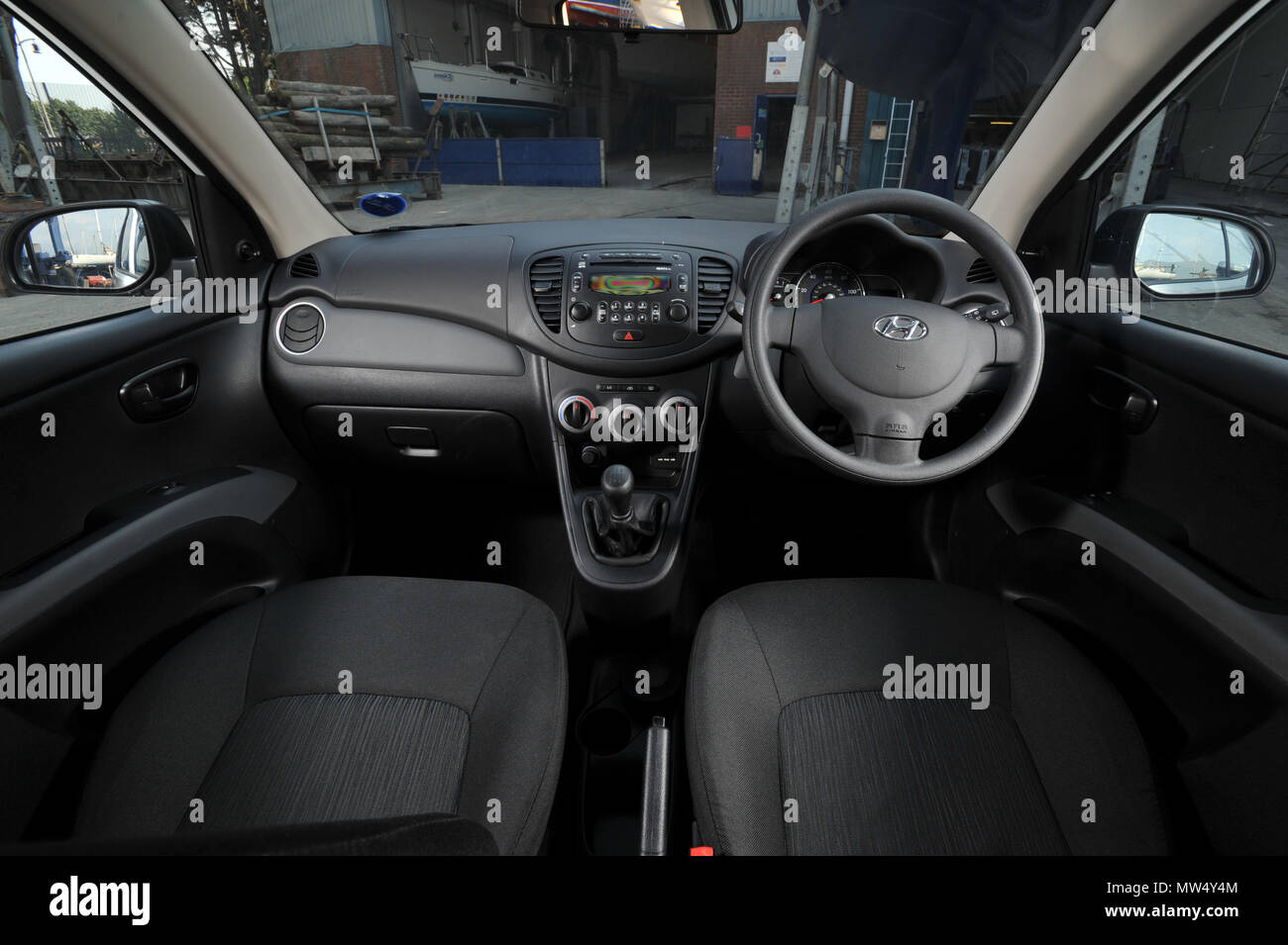 2012 Hyundai i10 compact city car Stock Photo