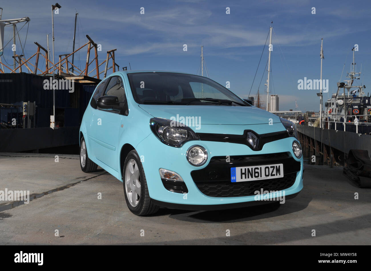2012 Renault Twingo French city car Stock Photo