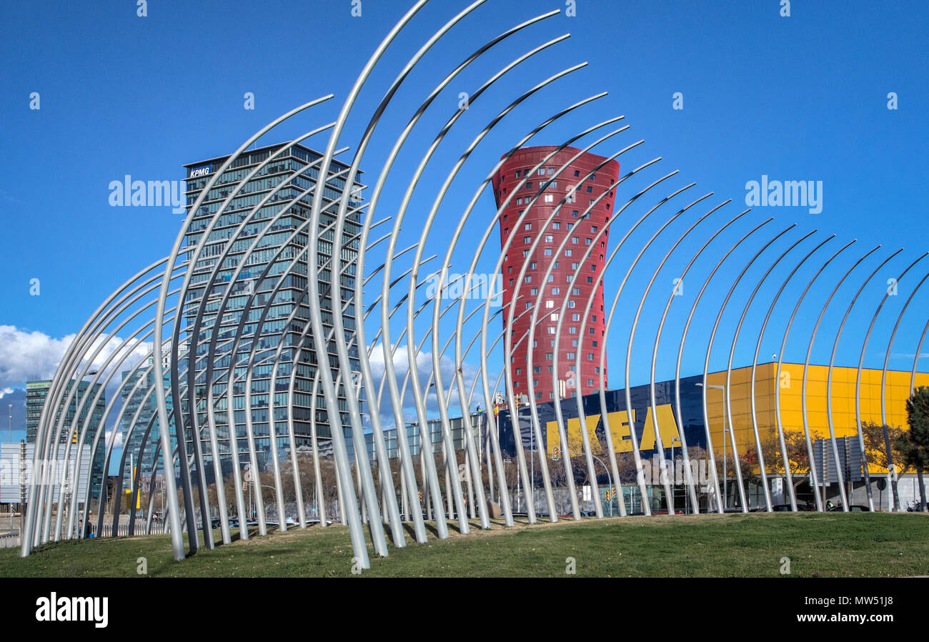 Fira barcelona gran via hi-res stock photography and images - Alamy