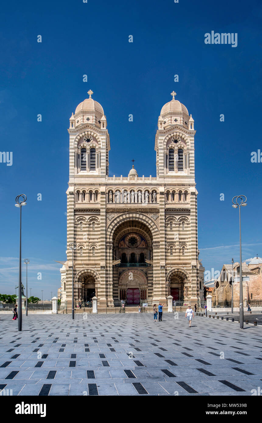 France,Marseille City, La Major Cathedral, Stock Photo