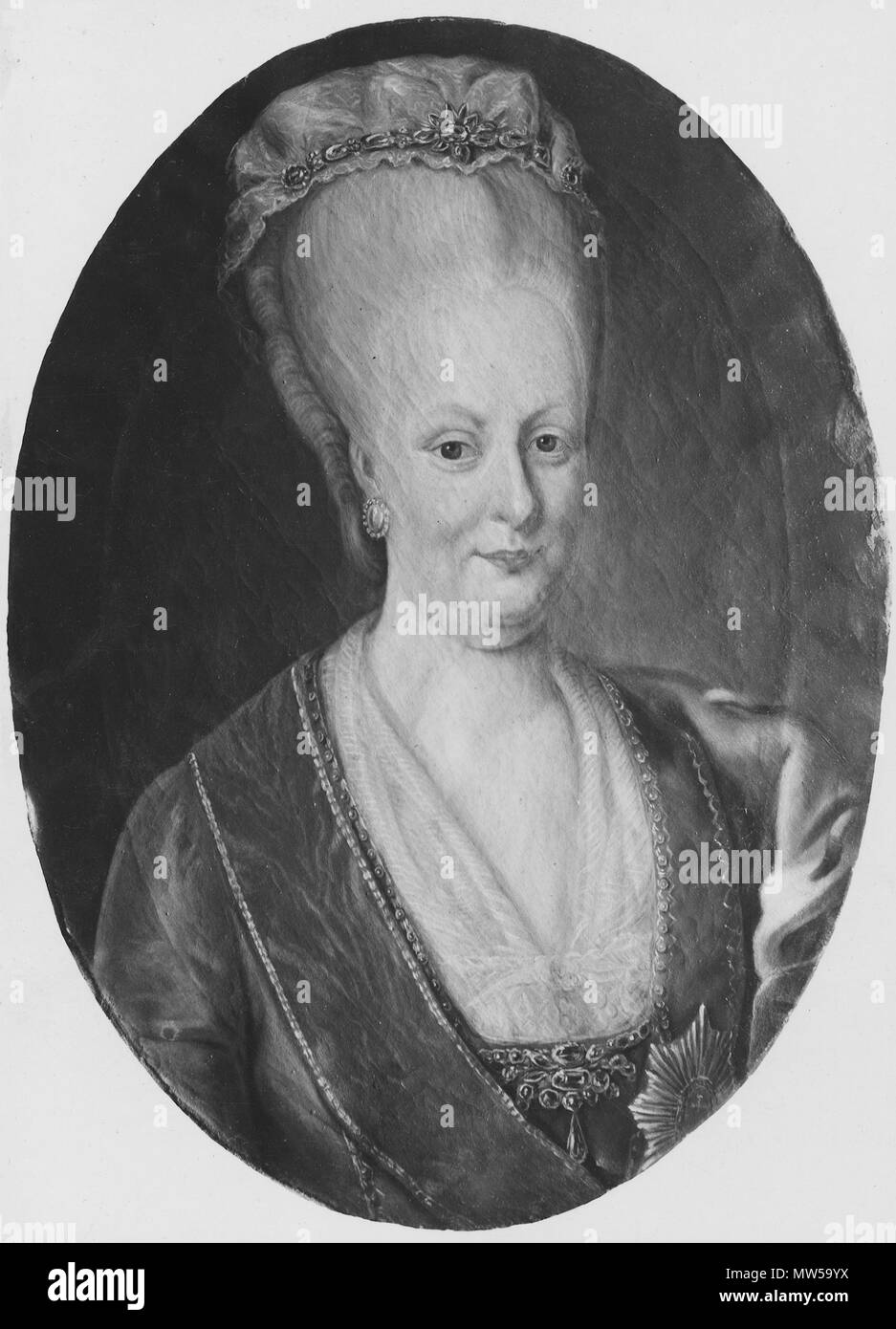 .  Svenska: Caroline Louise von Waldeck,1748-1782  . Unknown date  115 Caroline Louise von Waldeck,1748-1782 - Nationalmuseum - 15875 Stock Photo