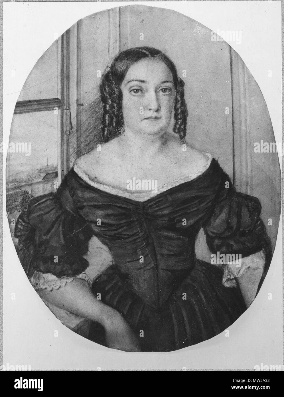 Grh2403sv 565 Sofia Crusenstolpe, 1807-1865, född Palmstruch, gift med Magn...