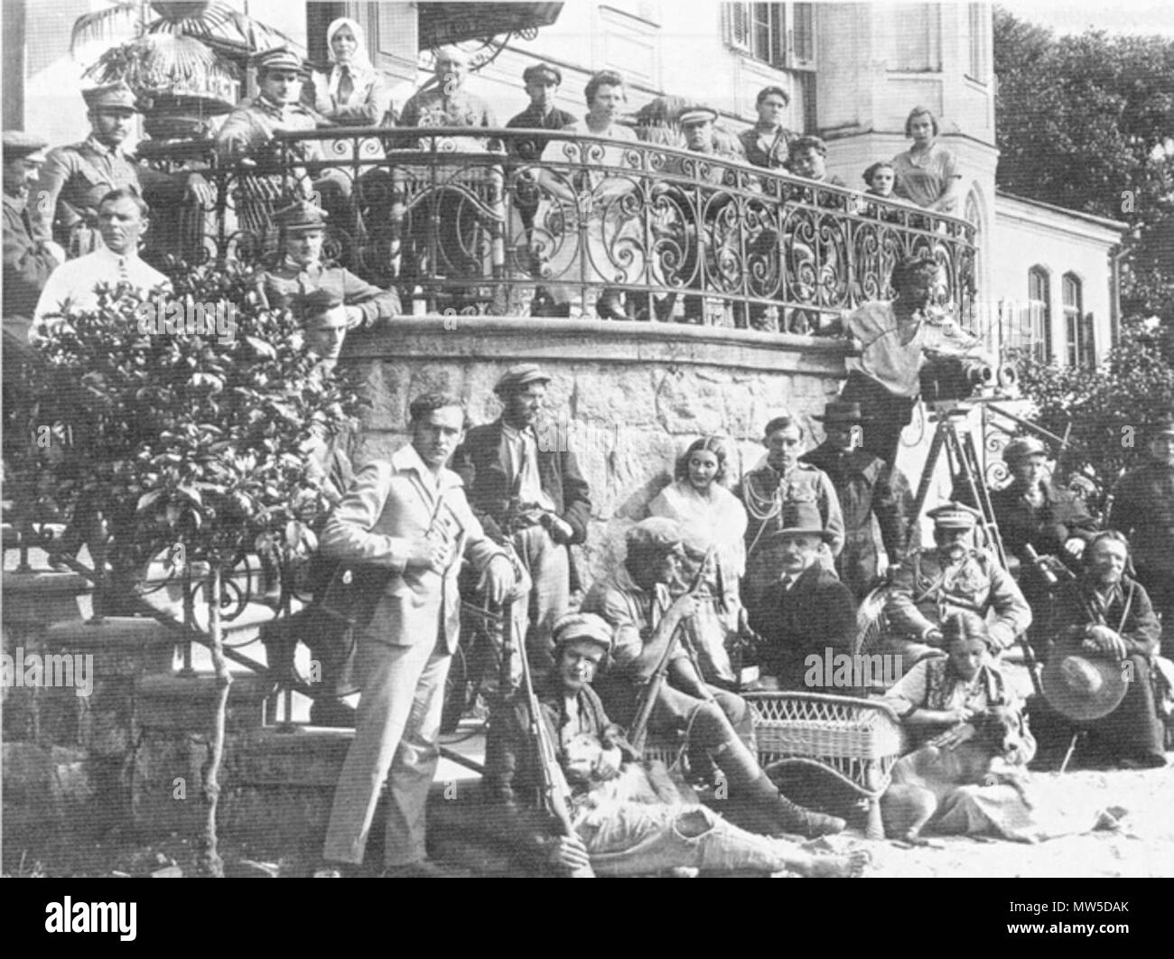 676 Здымачная група фільма Лясная быль Stock Photo - Alamy