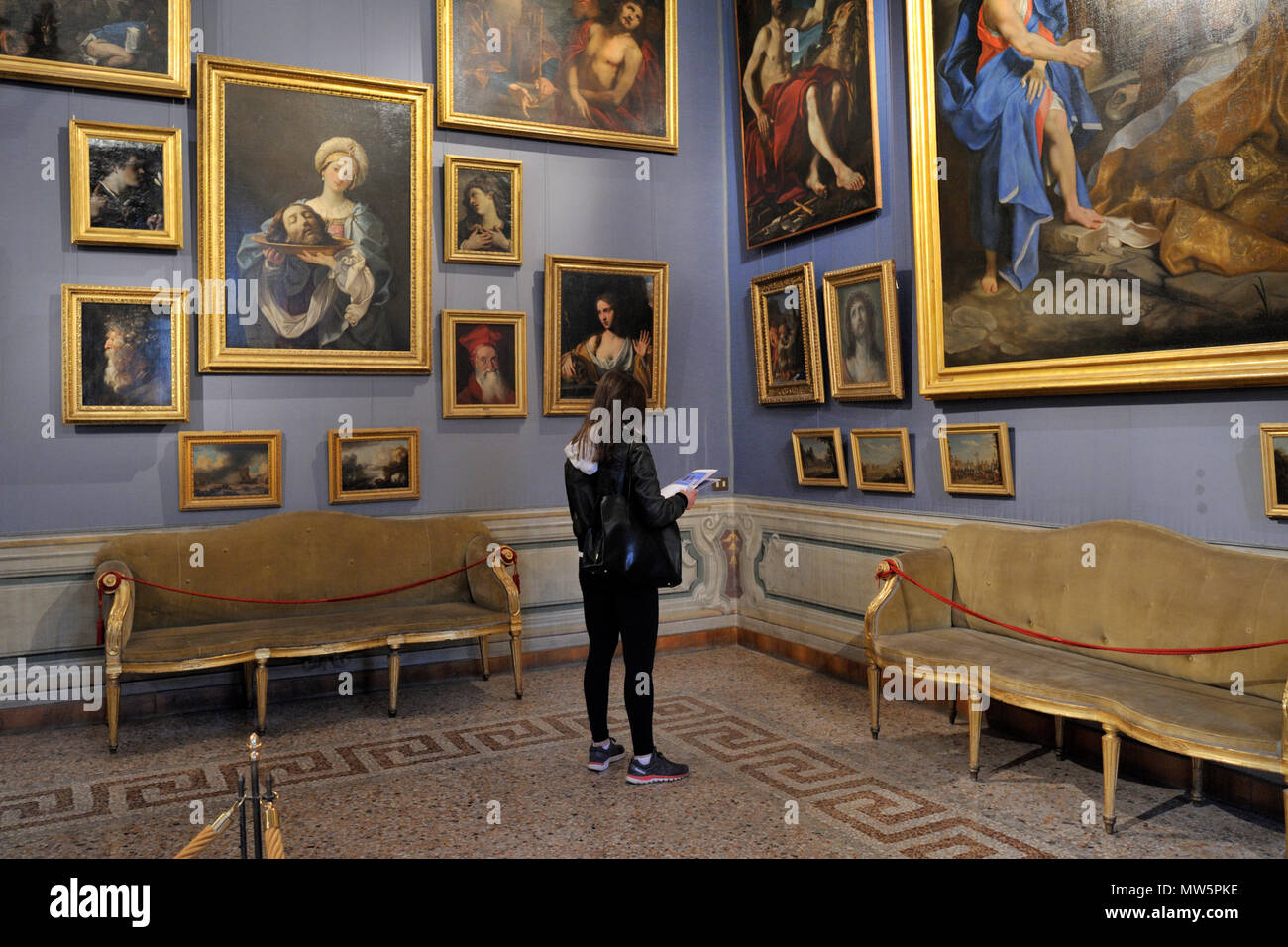 Italy, Rome, Palazzo Corsini, Galleria Nazionale di Arte Antica, Corsini collection art gallery Stock Photo