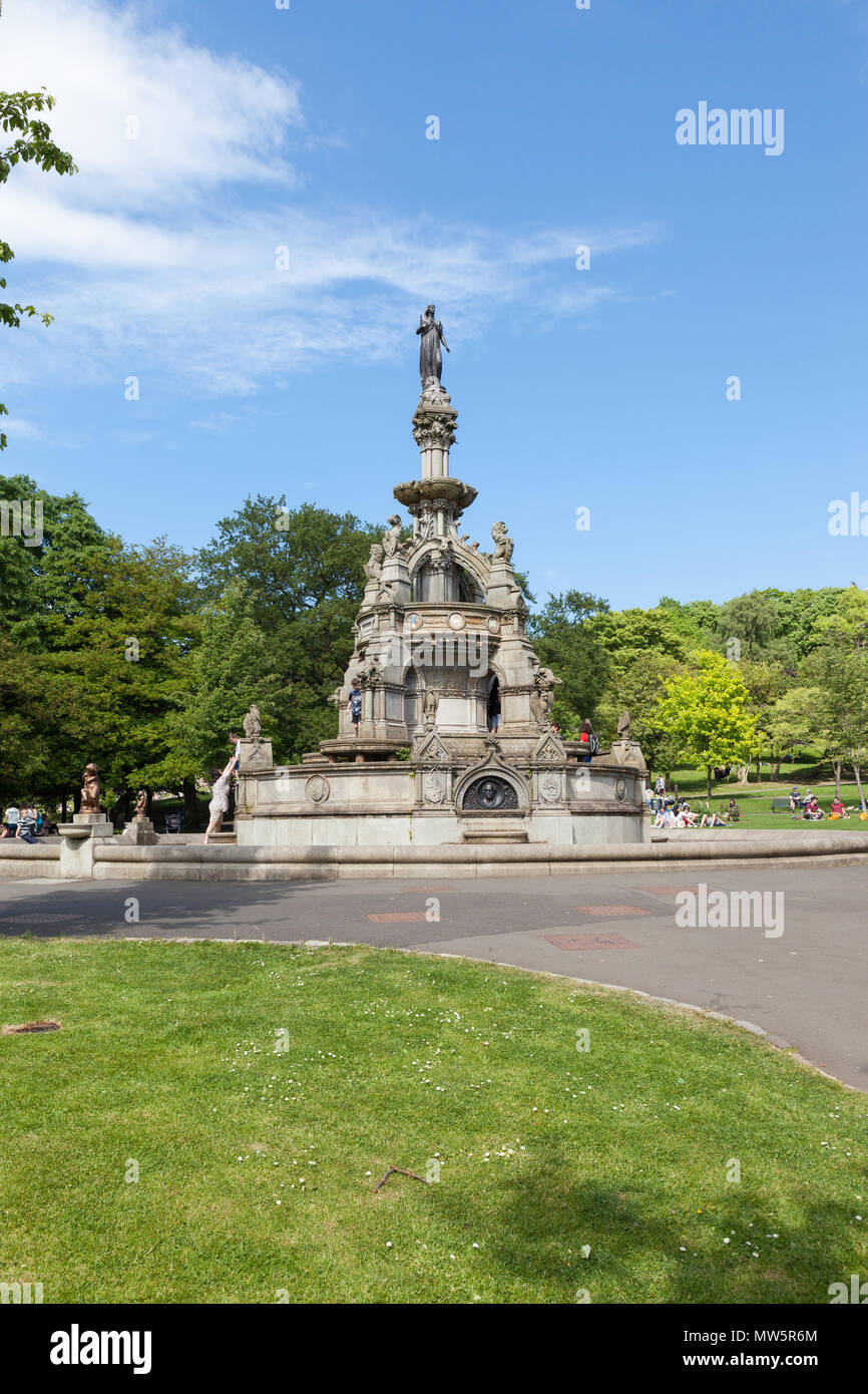 Stewart Memorial Fountain in Sir Joseph Paxton designed Kelvingrove