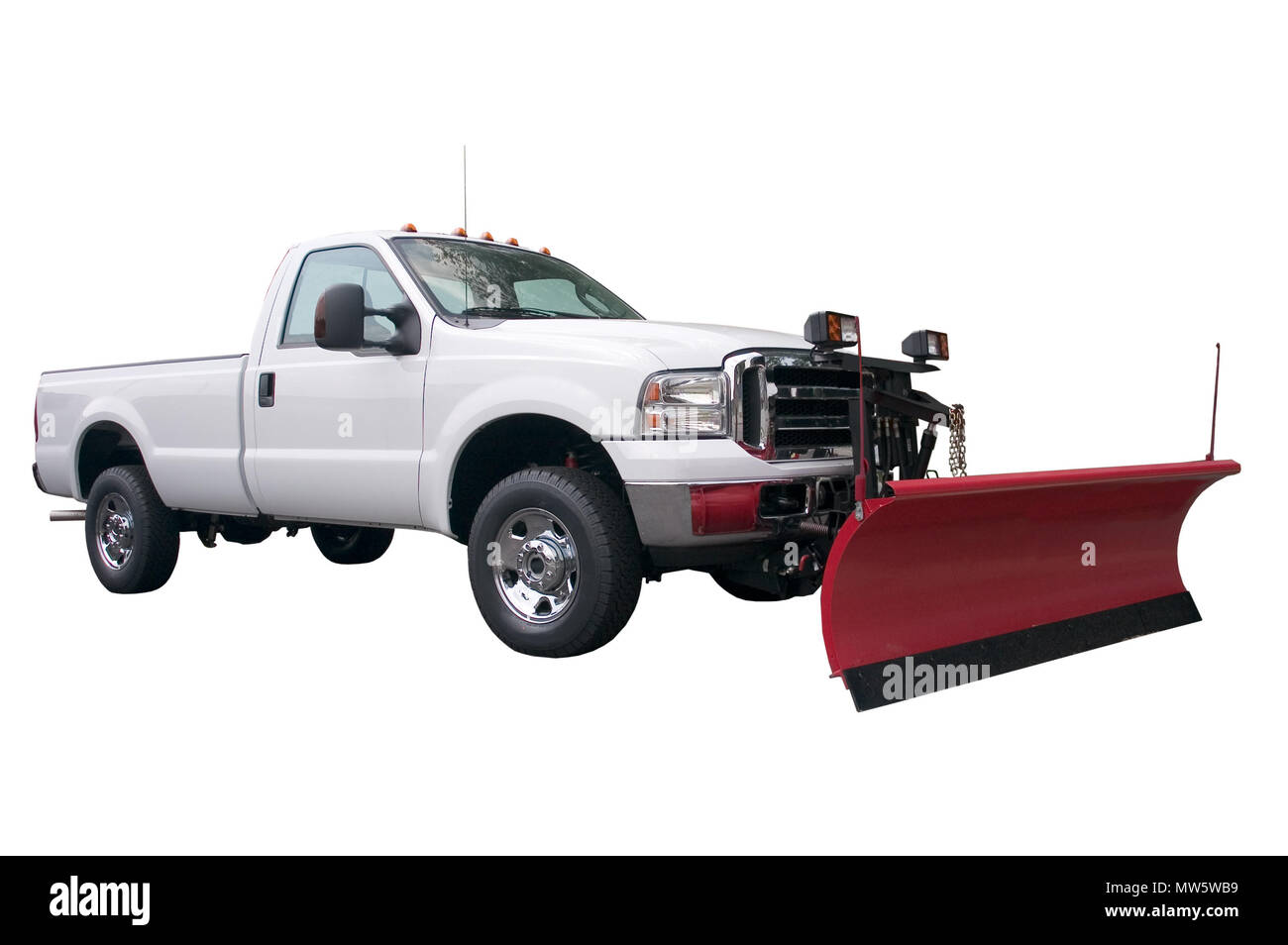 Snow removal vehicle Cut Out Stock Images & Pictures Alamy