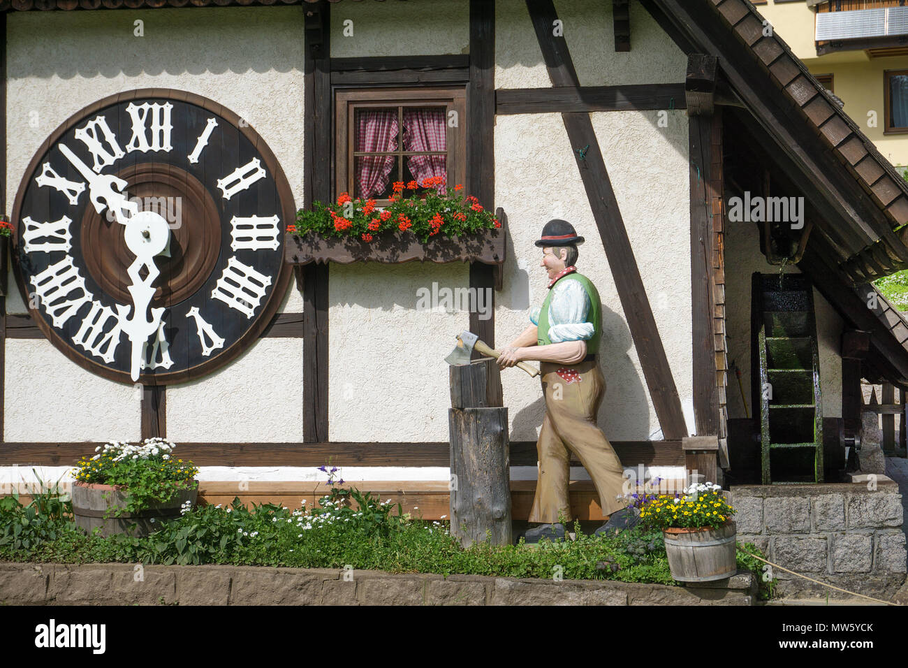 Black forest cuckoo clock hires stock photography and images Alamy