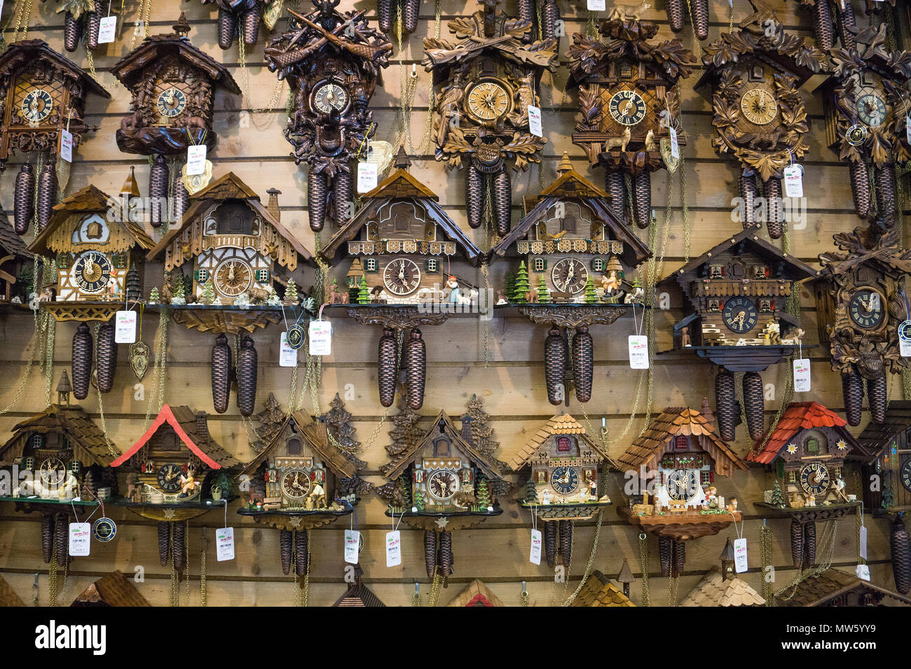 Cuckoo clocks black forest germany hires stock photography and images