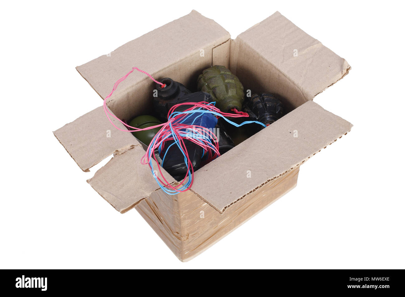 Mailbomber Cut Out Stock Images & Pictures - Alamy