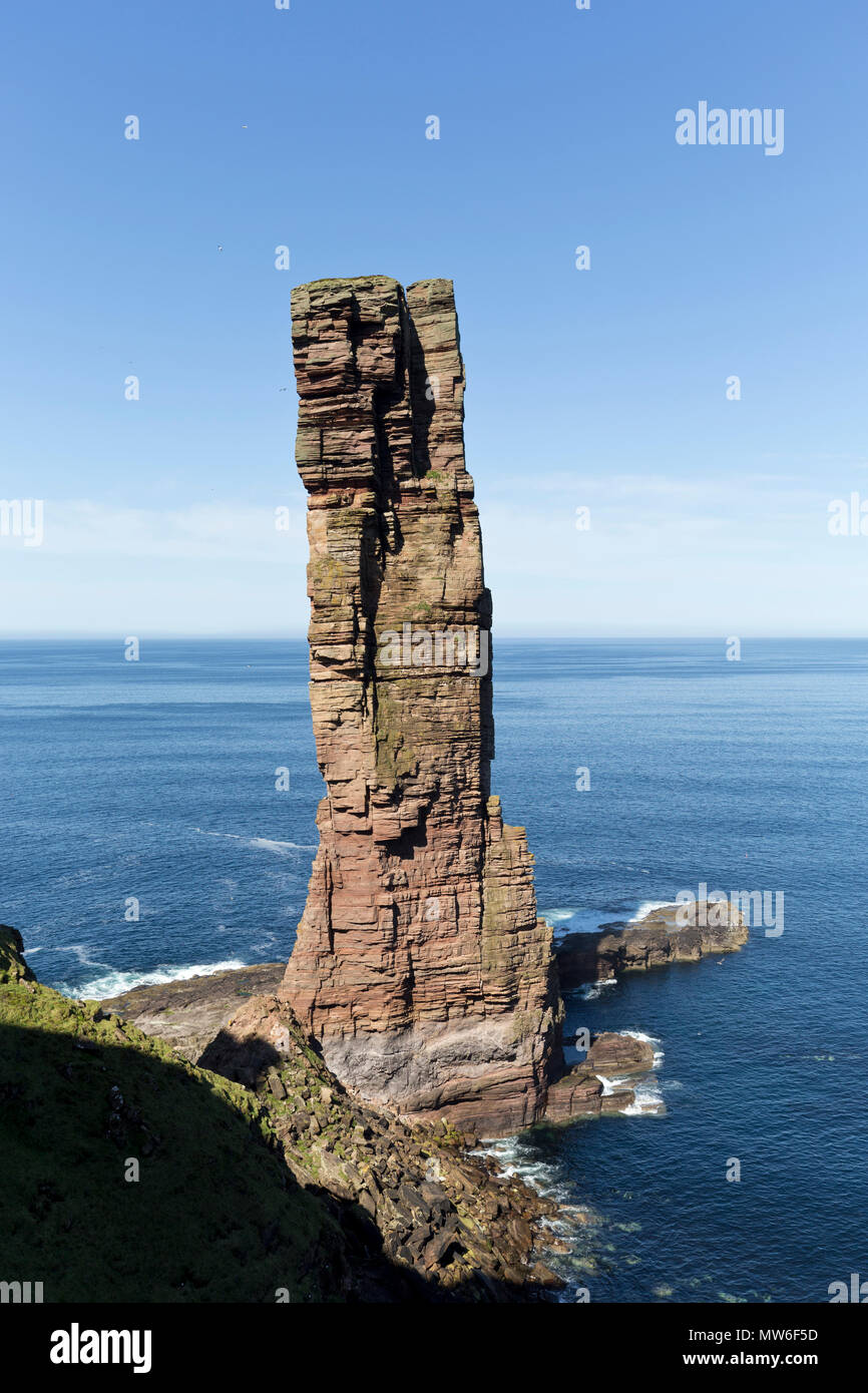 Old Man of Hoy, Orkney Isles Stock Photo