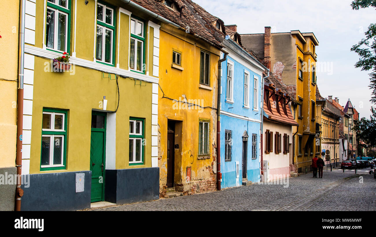 Sibiu, Hermannstadt, Romania, Europe Stock Photo - Alamy