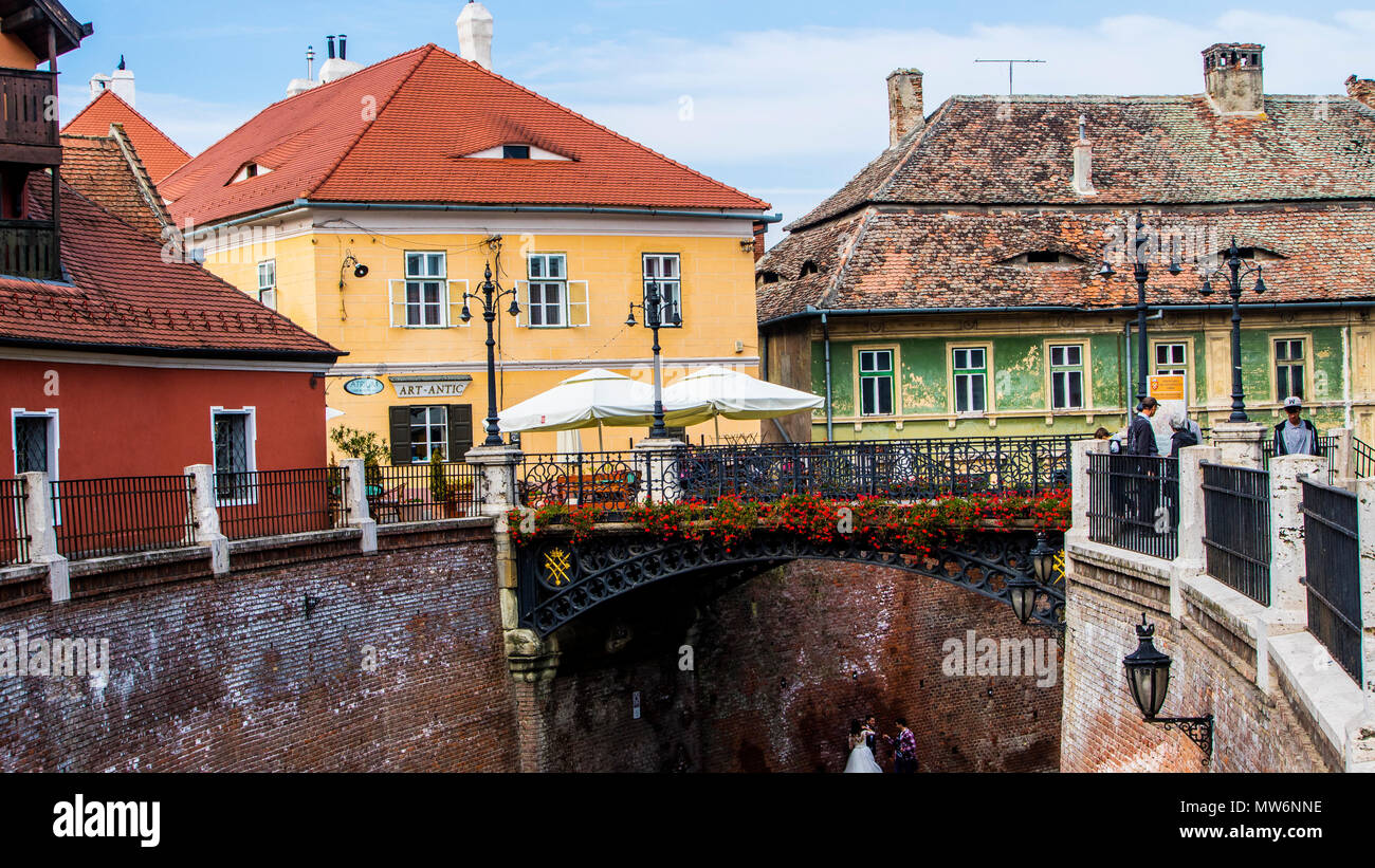 Sibiu, Hermannstadt, Romania. Europe Stock Photo - Alamy