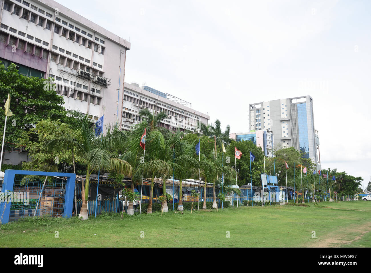 SDF Building, Salt Lake City, Kolkata Stock Photo Alamy