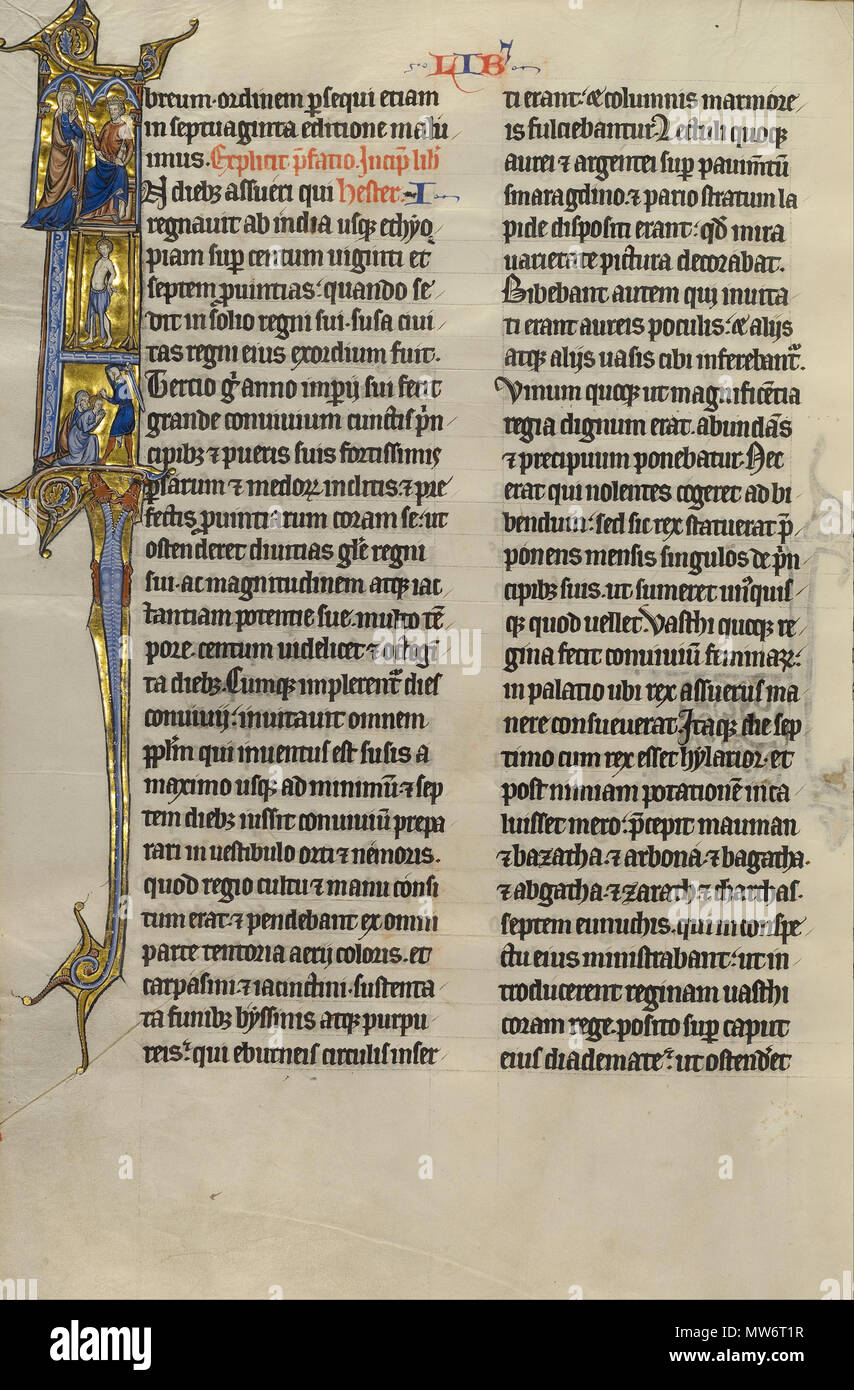 671 Initial I- Scenes from the Life of Esther - Google Art Project ...