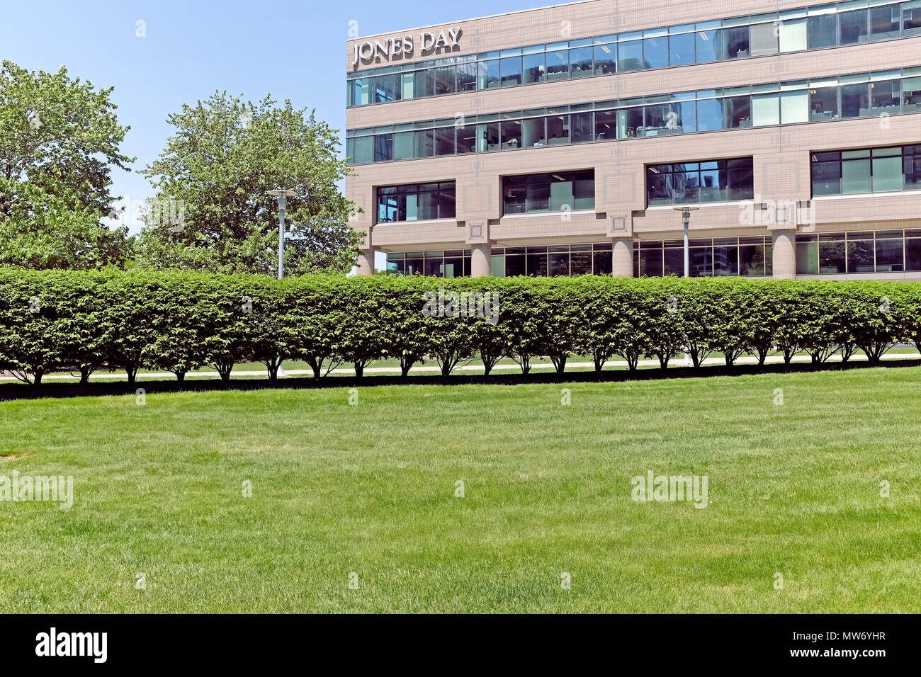 International law firm Jones Day headquarters in downtown Cleveland, Ohio, USA. Stock Photo