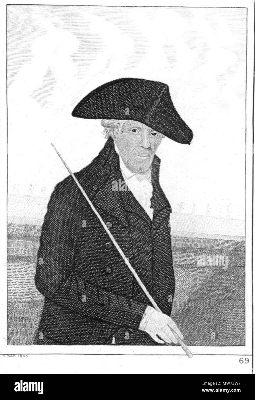 . English: In this caricature of Wood with his cane, Kay has captured his kindly demeanour . 28 February 2014, 09:38:09. John Kay; Hugh Paton 34 Alexander (Lang Sandy) Wood caricatured by John Kay Stock Photo