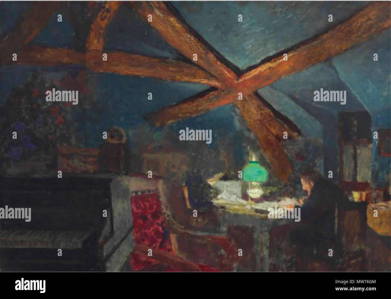 362 Le grenier de la Grangette à Valvins Stock Photo