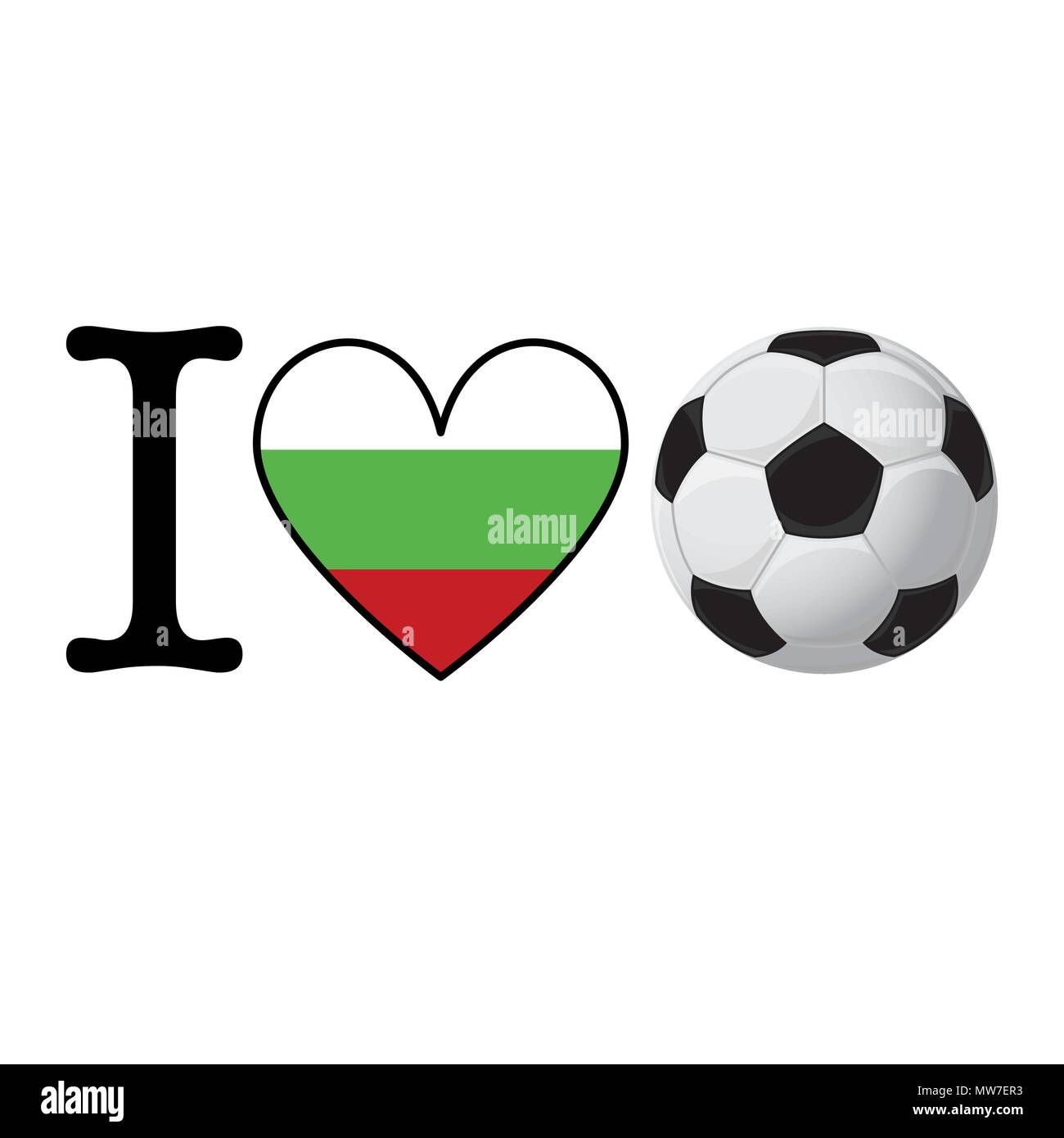 I Heart Soccer Banner With Mexico Flag Love Football Concept Stock Photo  Picture And Royalty Free Image Image 102301260