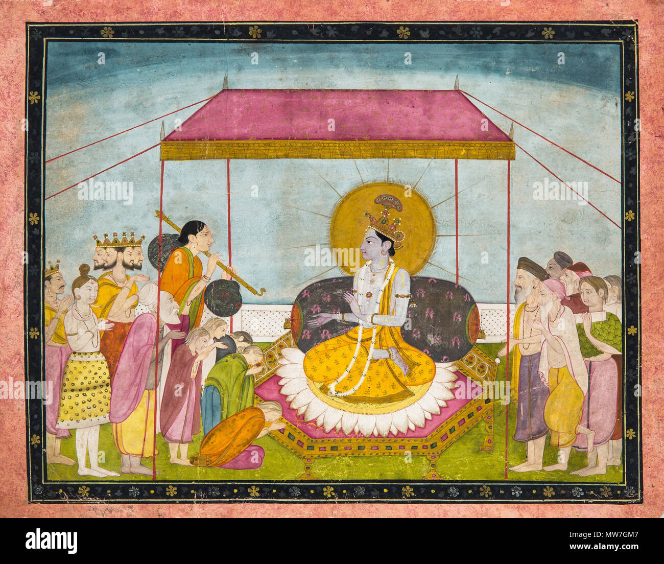 Kangra painting hi-res stock photography and images - Alamy