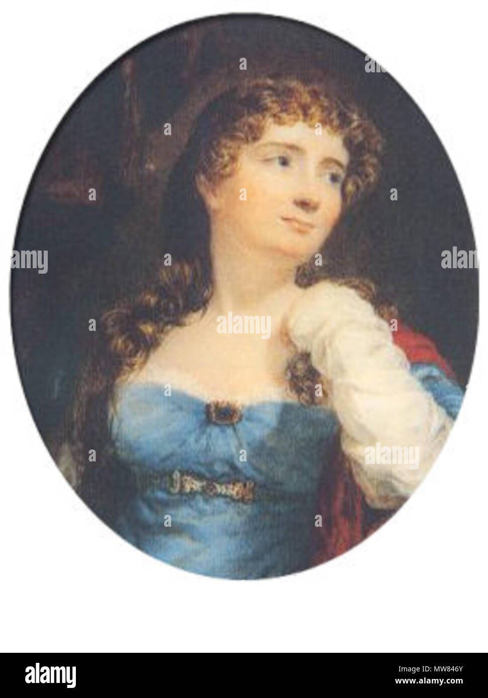 . English: Anne Isabella Noel Byron, 11th Baroness Wentworth (17 May 1792–16 May 1860), was the wife of George Gordon Byron, 6th Baron Byron, the poet; and mother of Ada, Countess Lovelace, the patron and co-worker of Charles Babbage. circa 1815. Unknown 48 Anne Isabella, Lady Byron Stock Photo