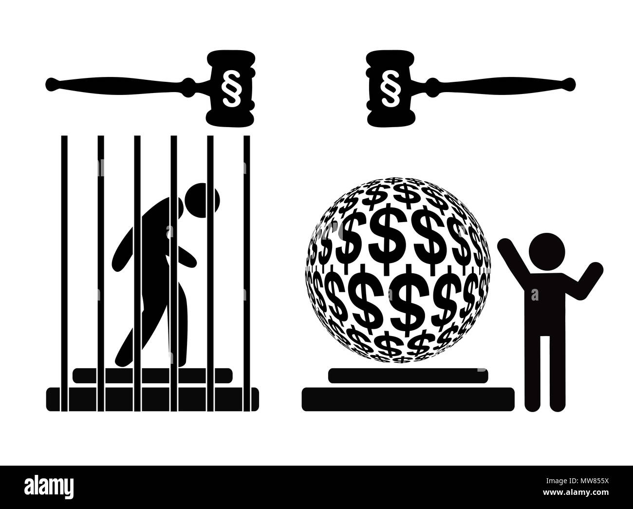 Arrest warrant Cut Out Stock Images & Pictures Alamy
