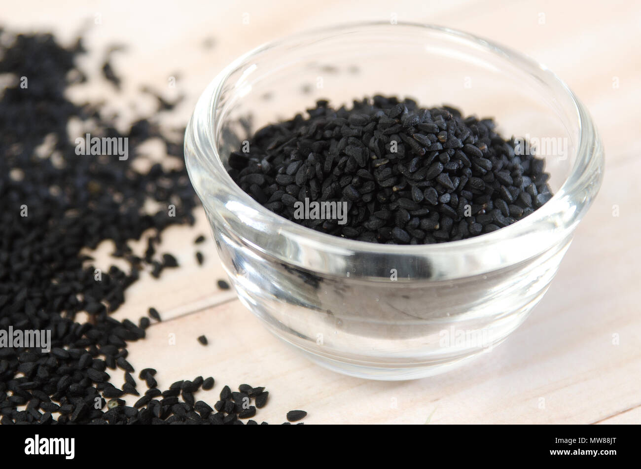 Jinten Hitam Black Cumin Stock Photo Alamy