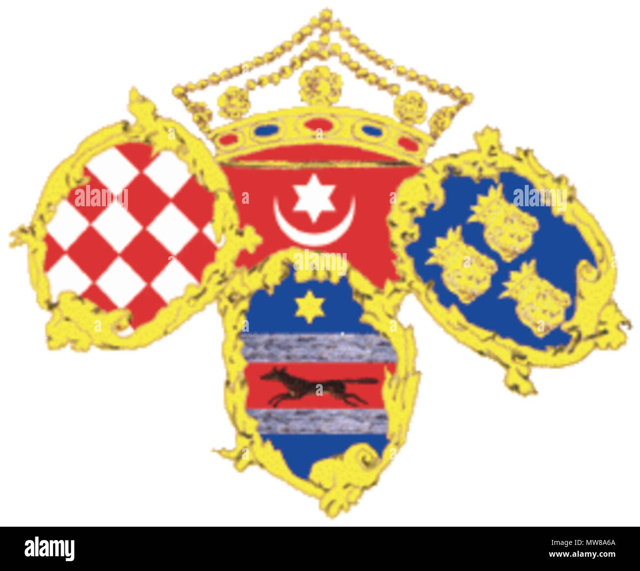 Croatian Kingdom Stock Photos Croatian Kingdom Stock