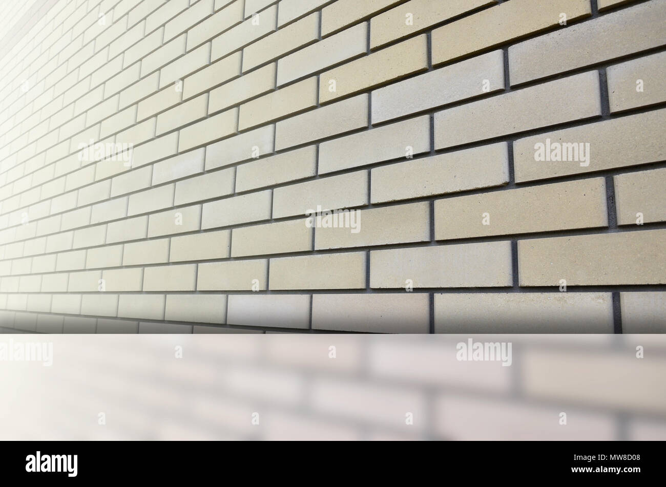 Detailed picture of a quality and ideally smooth brickwork in ...