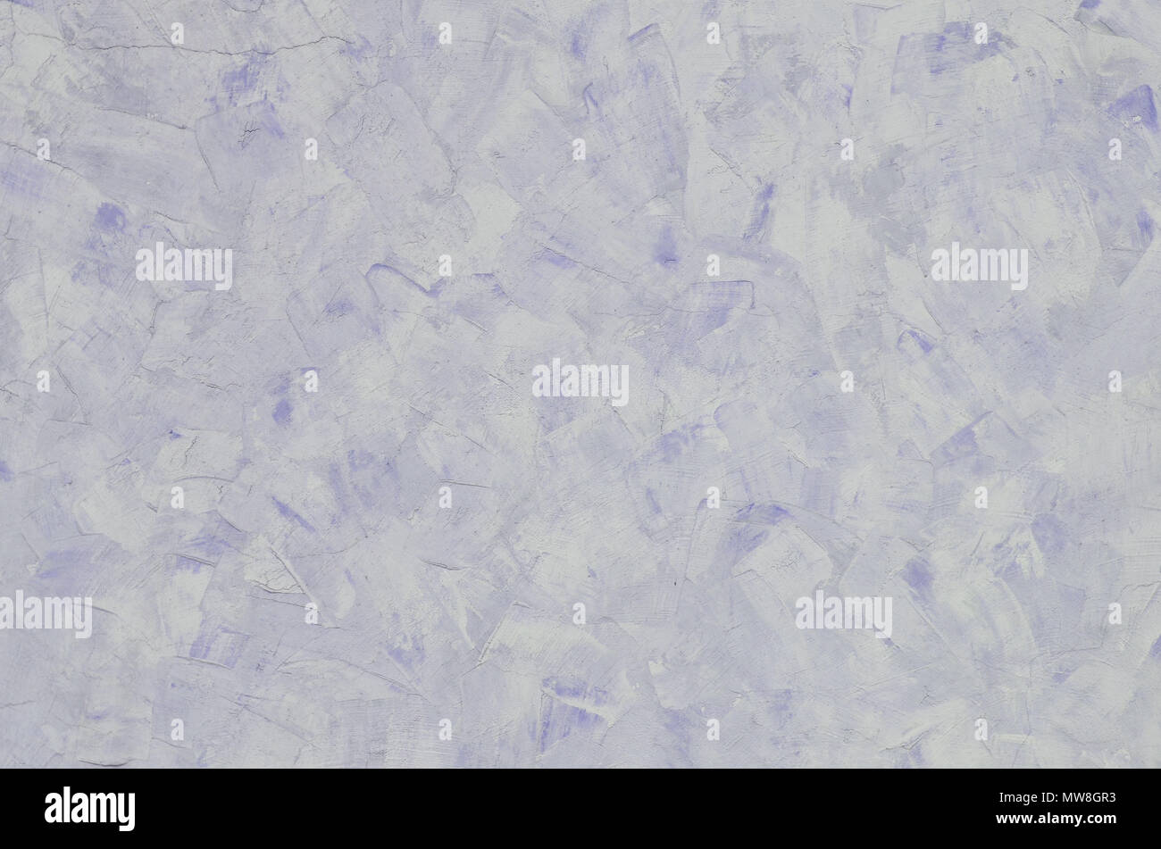 Concrete Wall Texture With Colored Blue Plaster Beautiful Design