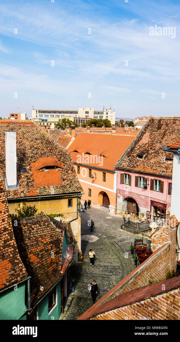 Sibiu, Hermannstadt, Romania, Europe Stock Photo - Alamy