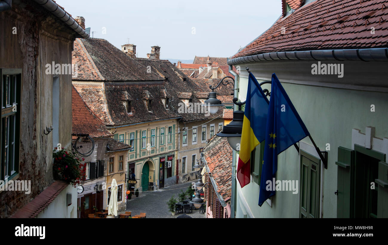 Sibiu, Hermannstadt, Romania, Europe Stock Photo - Alamy