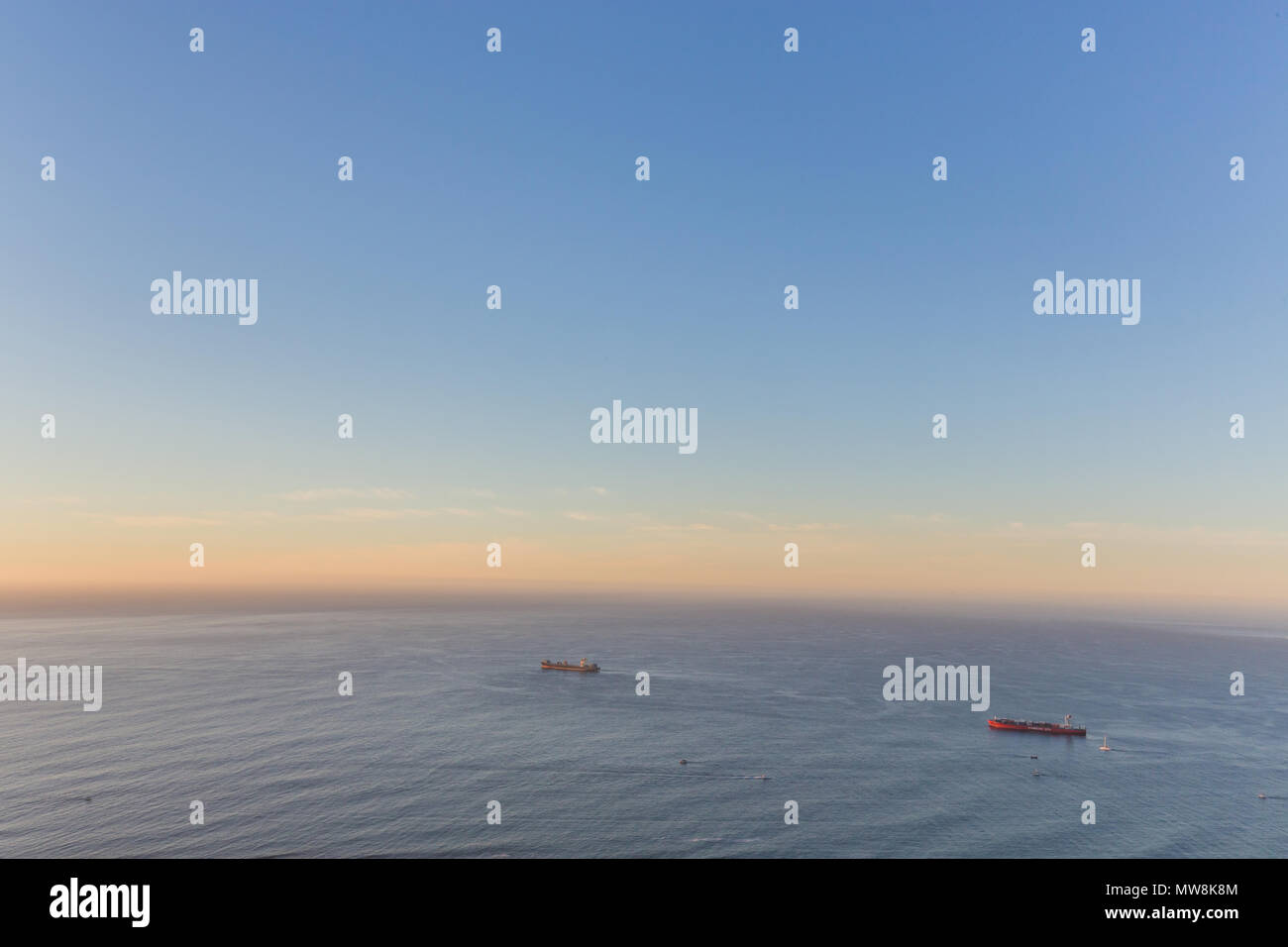 Container ship sea sunset hi-res stock photography and images - Alamy