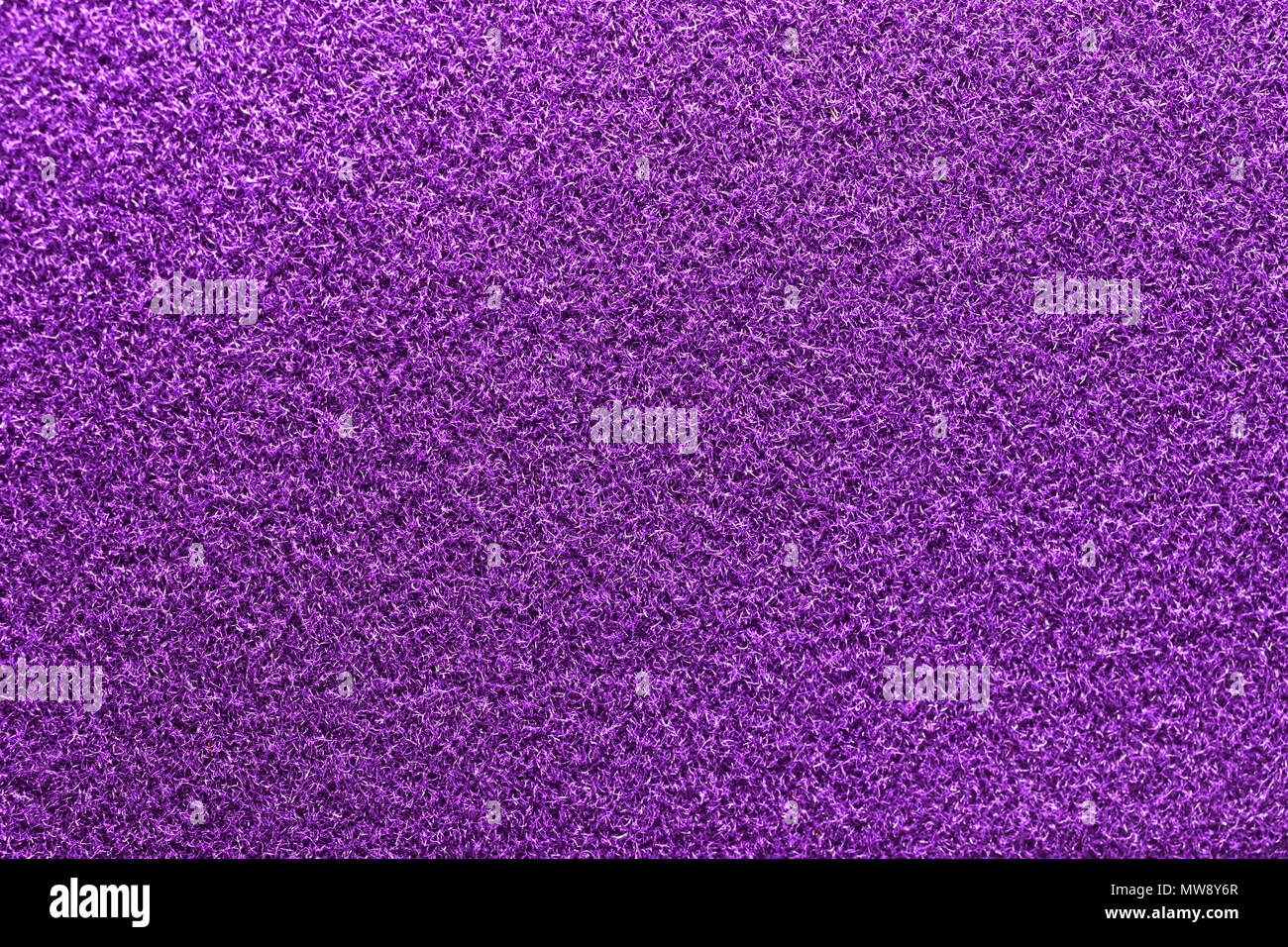Lilac Fleecy Material Texture. Detailed Fibers Fluffy Surface Background. Stock Photo