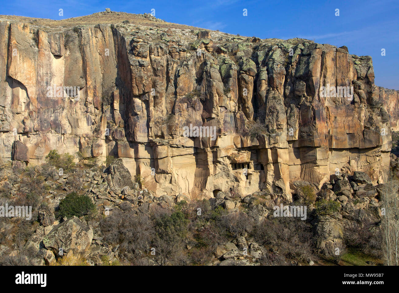 Turkey Cappadocia and Ihlara Valley Stock Photo
