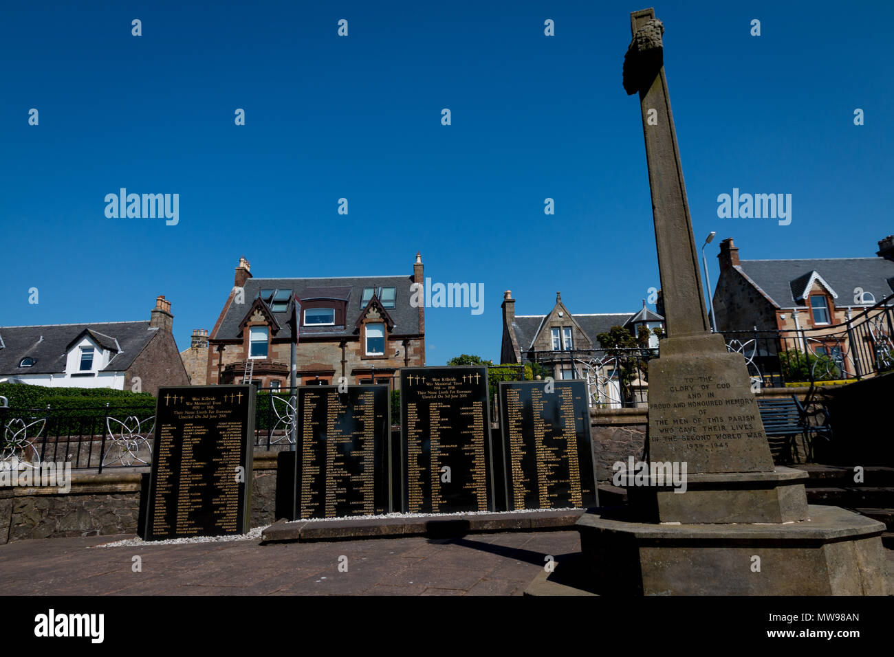 West Kilbride Scotland set 5 Stock Photo Alamy