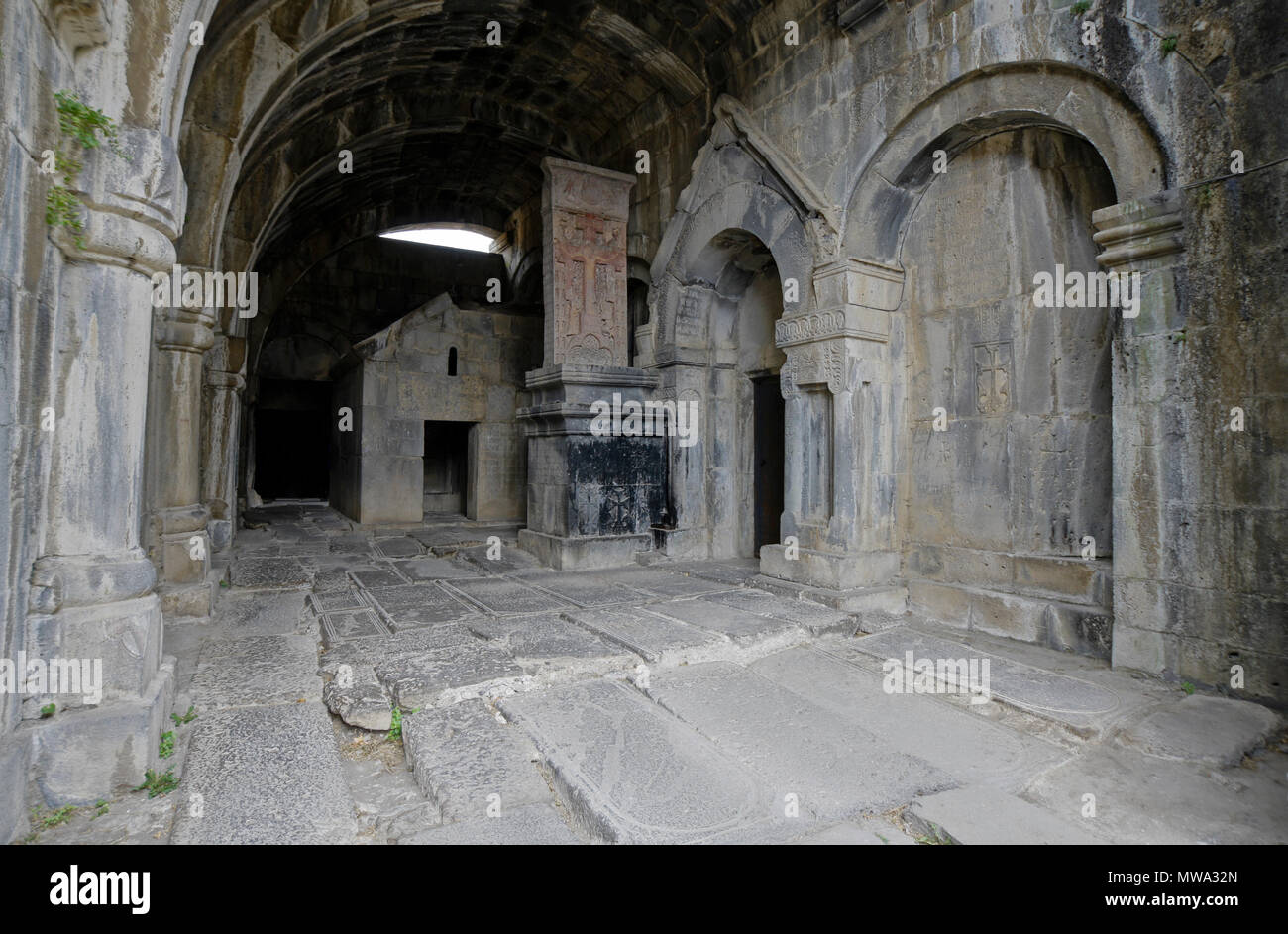 Arches Niches And A Khachkar Khatchkar Or Cross Stone