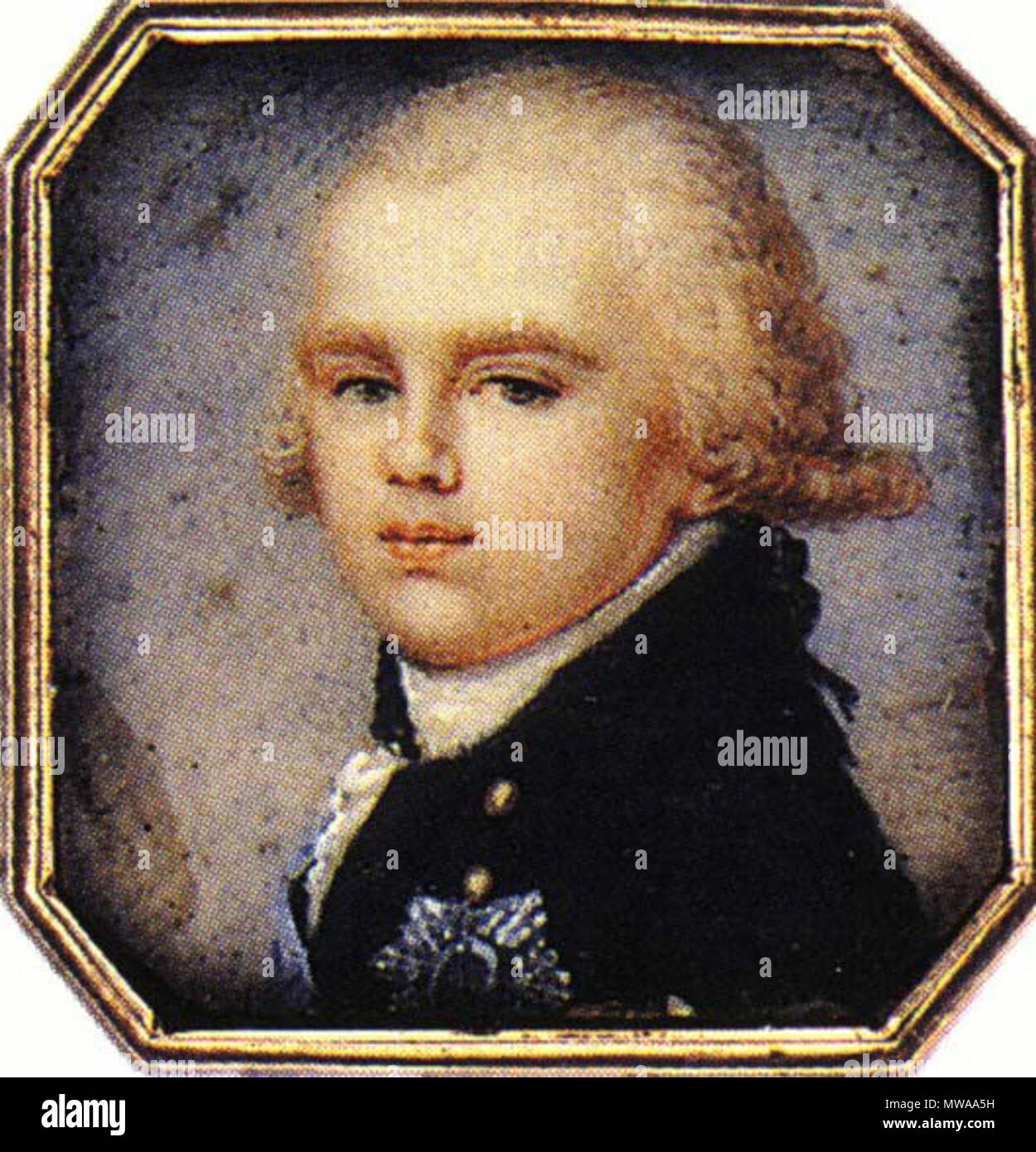 Konstantin Pavlovich Velikij Knyaz V Yunosti Ser 1790 H Gosudarstvennaya Tretyakovskaya Galereya Seredina 1790 H Neizv Hudozhnik Xviii Veka 141 Constantine Pavlovich Miniature Gtg Stock Photo Alamy