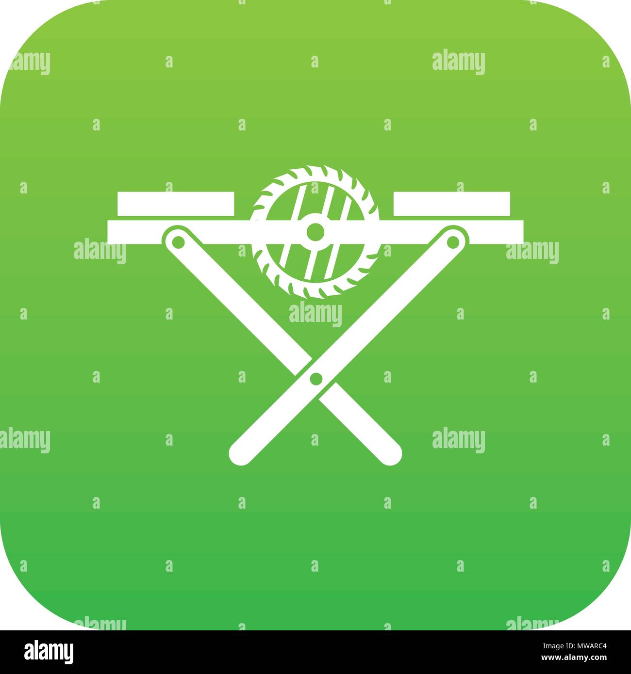 Circular saw bench Stock Vector Images - Alamy