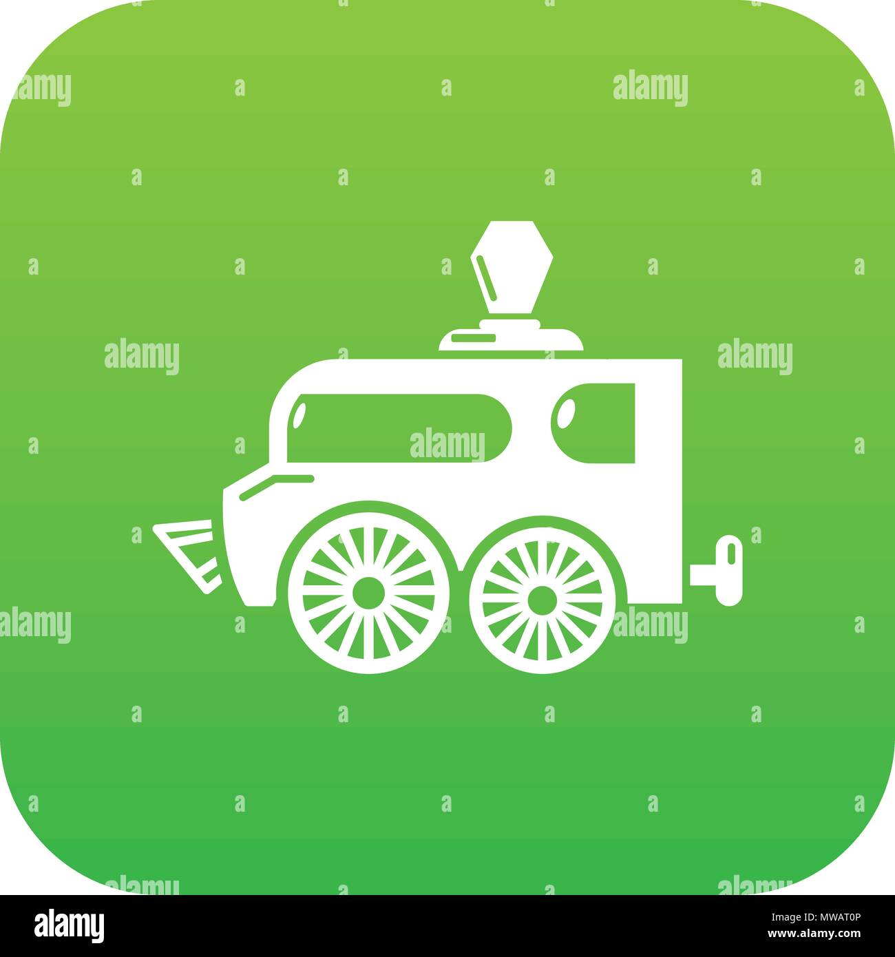 Balloon icon green vector Stock Vector Image & Art - Alamy